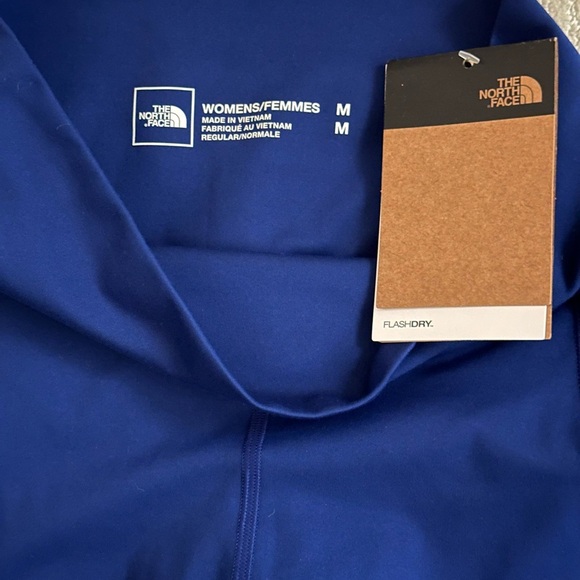 NWT The North Face Cropped Blue Leggings - Picture 2 of 4